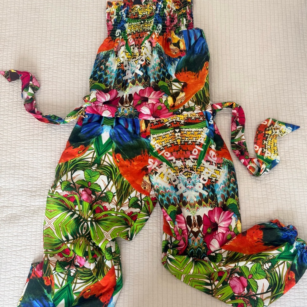 Desigual Colorful Tropical Jumpsuit